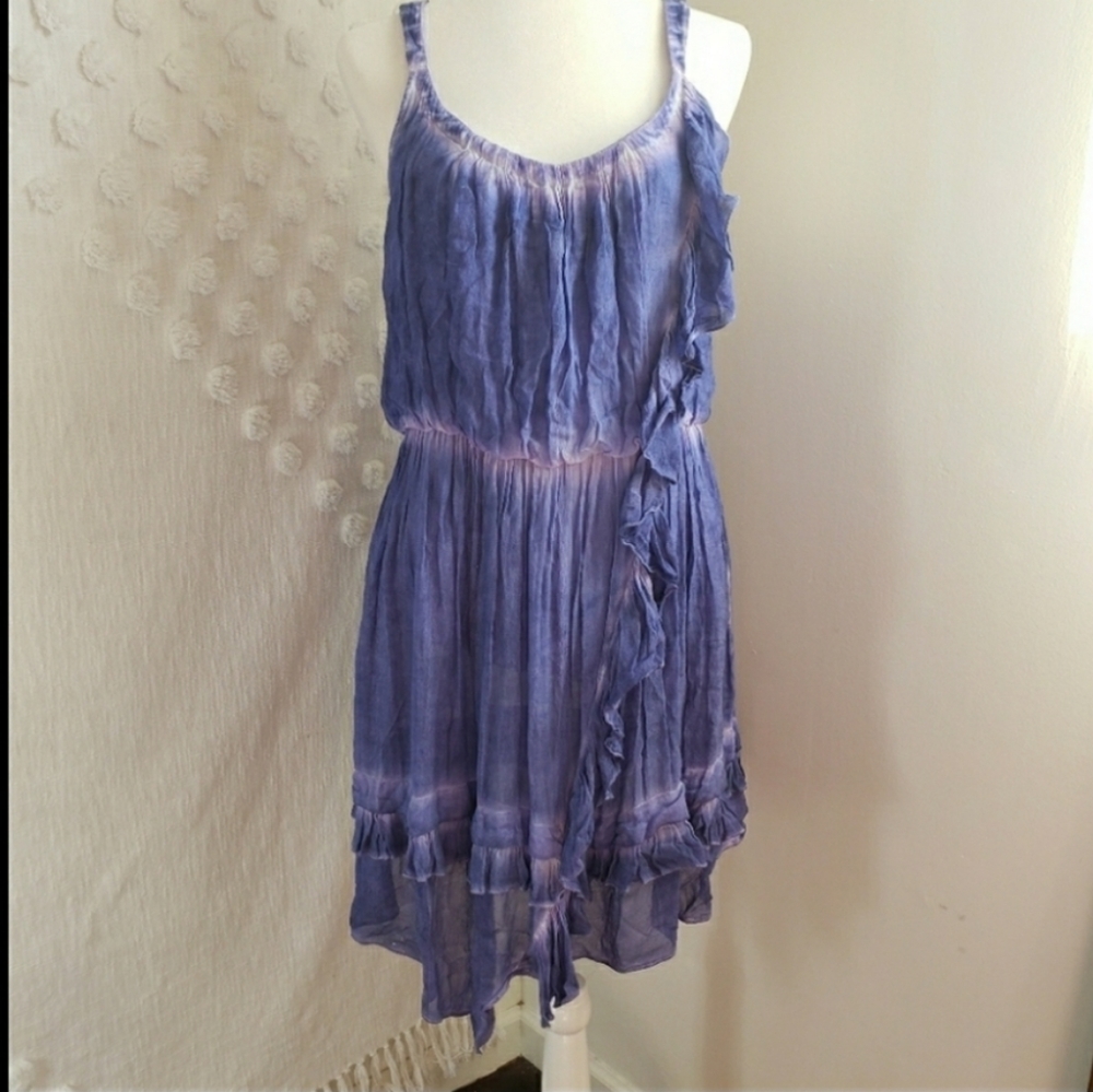 Free People Purple Grecian Style Dress